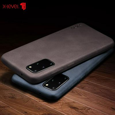 X-Level Retro Series Solid Color Anti-Scratch Hard PC Back Cover Case for Samsung Galaxy S20+