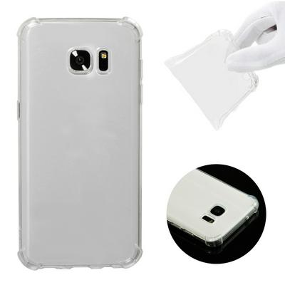 Shockproof Anti-Scratch Transparent Soft TPU Back Cover Case for Samsung Galaxy S7 Edge / G935