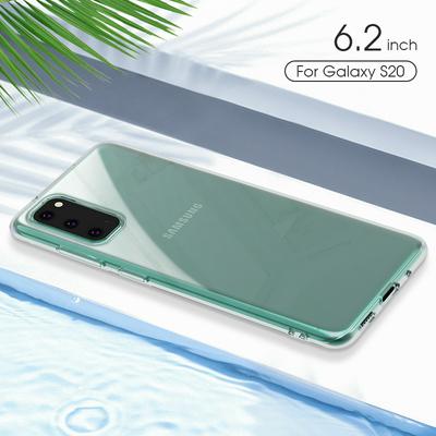 X-Level Oxygen Series Ultra Slim Transparent Soft TPU Back Cover Case for Samsung Galaxy S20