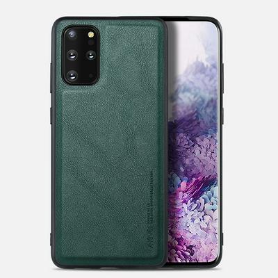 X-Level Earl Series Shockproof Leather Coated Soft TPU Back Cover Protective Case for Samsung Galaxy S20+