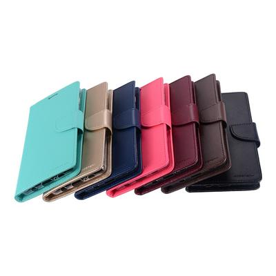 Mercury Goospery Side Flip Shockproof PU Leather + Soft TPU Card Slots with Stand and Magnetic Buckle Protective Case for Samsung Galaxy S10+ / S10 Plus