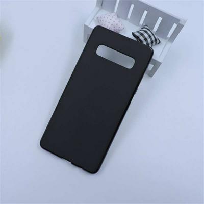 Solid Color Frosted Anti-Scratch Soft TPU Back Cover Protective Case for Samsung Galaxy S10