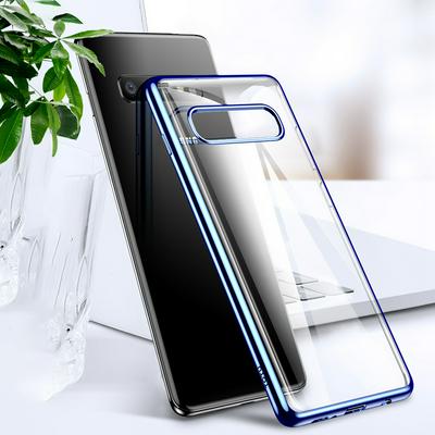 TOTU Soft Jane Series Vacuum Plating Soft TPU Back Cover Protective Case for Samsung Galaxy S10