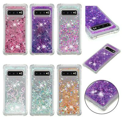 Quicksand Anti-Scratch Shockproof Soft TPU Back Cover Case for Samsung Galaxy S10