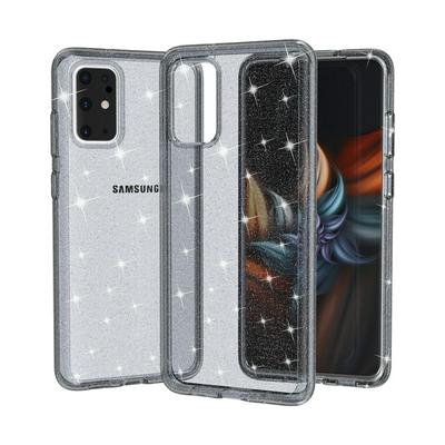 3.0mm Terminator Glitter Powder Shockproof Anti-Scratch Soft TPU Back Cover Case for Samsung Galaxy S20+