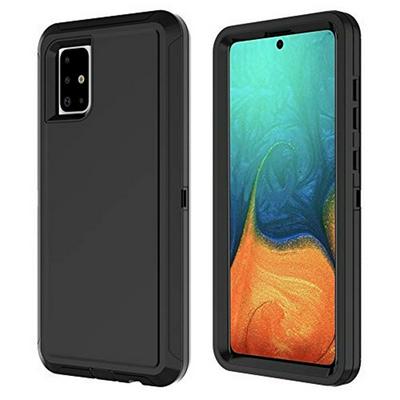 Armor Shockproof 3 in 1 Detachable Hard Front PC Frame + Hard PC Inner + Soft TPU Back Hybrid Back Cover Protective Case for Samsung Galaxy Note20 Ultra