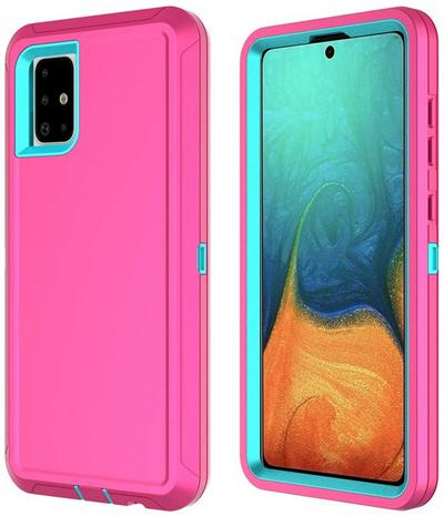 Armor Shockproof 3 in 1 Detachable Hard Front PC Frame + Hard PC Inner + Soft TPU Back Hybrid Back Cover Protective Case for Samsung Galaxy Note20 