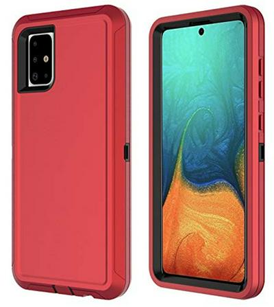 Armor Shockproof 3 in 1 Detachable Hard Front PC Frame + Hard PC Inner + Soft TPU Back Hybrid Back Cover Protective Case for Samsung Galaxy Note20 