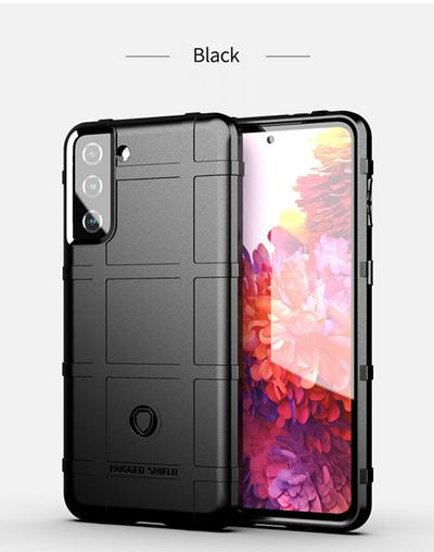 Shield Protective Series Military-grade Anti-fall Shockproof Soft TPU Back Cover Phone Case for Samsung Galaxy S21+ 5G