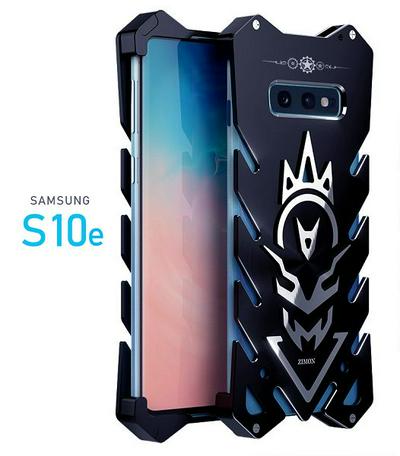 Zimon Vulcan Series Shockproof Aluminum Metal Back Cover Case for Samsung Galaxy S10e
