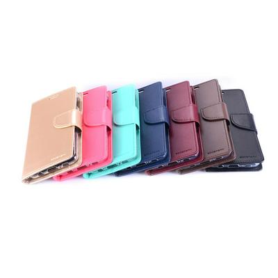 Mercury Goospery Side Flip Shockproof PU Leather + Soft TPU Card Slots with Stand and Magnetic Buckle Protective Case for Samsung Galaxy S10 Lite