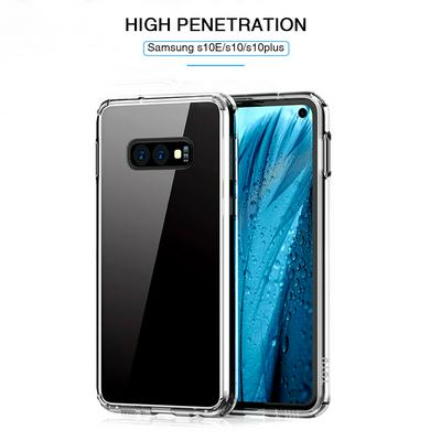 TOTU Fairy Series Transparent Version 2 in 1 Detachable Hard PC + Soft TPU Support Wireless Charging Back Cover Case for Samsung Galaxy S10e / S10 Lite