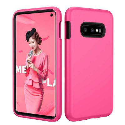 Rose Red / Purple / Gold / Pink Armor 2 in 1 Detachable Hard PC Back + Front Frame Cover Case for Samsung Galaxy S10 Lite 