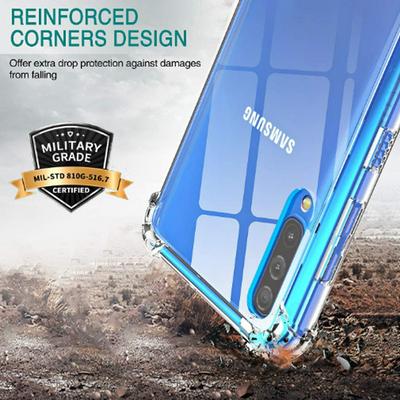 Four Corners Anti-Drop Transparent Soft TPU Back Cover Case for Samsung Galaxy Xcover Pro