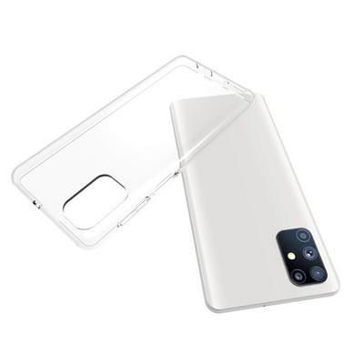 Anti-Scratch Shockproof Transparent Soft TPU Back Cover Case for Samsung Galaxy M51