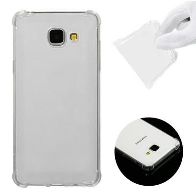 Shockproof Anti-Scratch Transparent Soft TPU Back Cover Protective Case for Samsung Galaxy A5 (2016) / A510F