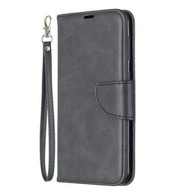 Sheep Skin Shockproof PU Leather + Soft TPU with Card Slots Stand Wallet Protective Case for Samsung Galaxy A50