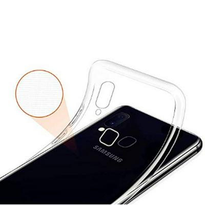 Original Color Showing Transparent TPU Back Cover Phone Case for Samsung Galaxy A20e