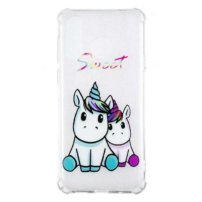 IMD Craft Relief Ultra Slim Anti-Scratch Soft TPU Back Cover Case for Samsung Galaxy A8s / A9 Pro (2019) 