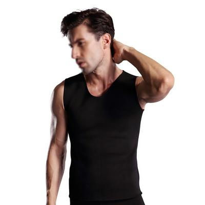 Men's Waist Trainer Vest Body Shapewear Elastic Sauna Tank Top
