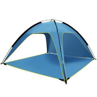 190T Silver Coated Polyester Oxford Cloth Upgrade Large Space Double Pole Removable Ventilation Tent