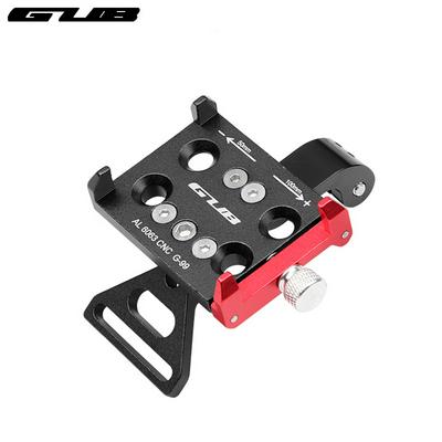 Bicycle Handlebar Phone Mount, GUB G-99 Multi-functional Aluminum Alloy Holder for Sports Camera, Flashlight and Phone