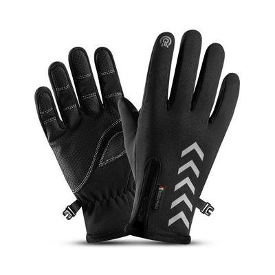 Multi-purpose Plus Velvet Warm Non-slip Touch Screen Outdoor Riding Gloves for Winter