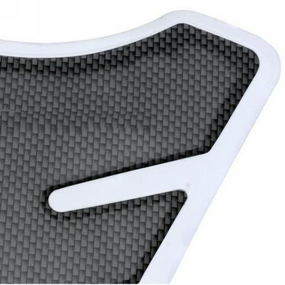 1pcs Carbon Fiber Tank Pad Tankpad Protector Fishbone Sticker For Motorcycle Universal Fishbone