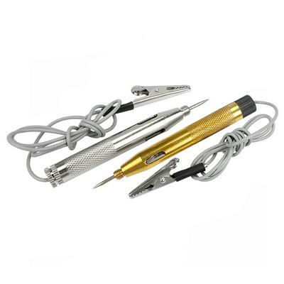 HL-5912 DC 6-24V Car Circuit Tester Probe Light System Test Probe Lamp Voltage Test Copper Pen Detector Diagnostic Tool 