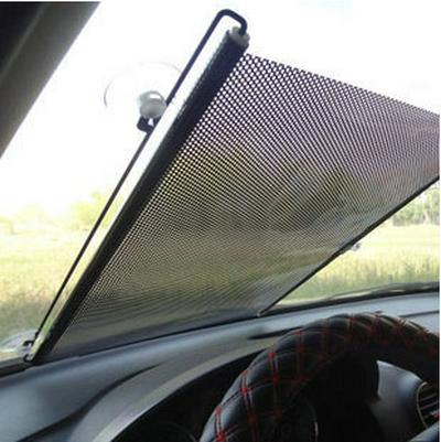 Retractable Car Windshield Visor Sun Shade Auto Front Rear Side Window Blinds Sun shades Anti UV Sunshades 125x58cm 40x60cm Insulated Thermal Curtain