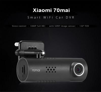 Original Xiaomi 70Mai WiFi Car DVR 1080P Full HD Night Version 130 Degree Wireless Car Dash Cam G-sensor Driving Recorder  