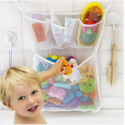 Baby Bath Toy Mesh Net Hanging Storage Bag Tub Stuff Tidy Organizer