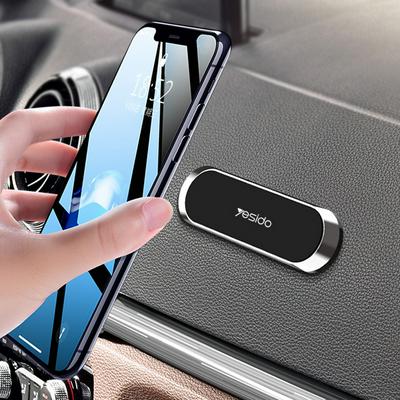 Yesido C55 Mini Strip Magnetic Car Phone Holder Metal Magnet GPS Car Dashboard Suitable for iPhone Samsung Xiaomi Car  Holder