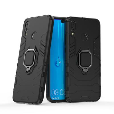 3 in 1 Detachable Hard PC + Soft TPU Hybrid with Magnetic Ring Holder Back Cover Protective Case for Huawei Y9（2019）/Enjoy 9 Plus