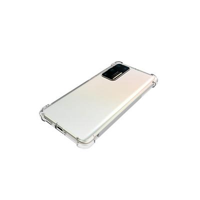 Four Corners Anti-Drop Transparent Soft TPU Back Cover Case for Huawei P40 