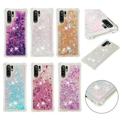 Bling Style Quicksand Shockproof Soft TPU Back Cover Protective Case for Huawei P30 Pro