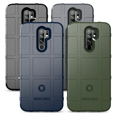 Shield Protective Series Military-grade Anti-fall Shockproof Back Cover Type Soft TPU Phone Case for HUAWEI P40 Pro+