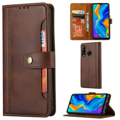 Calf Texture Flip Leather Case for Huawei P30 lite All-inclusive Anti-drop Wallet Style Cover with Card Slots