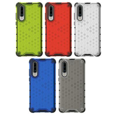Honeycomb Pattern Detachable PC + TPU Back Cover Case for Huawei P30 Cases