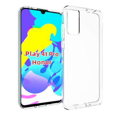 Ultra Slim Lightweight Shockproof Transparent Soft TPU Back Cover Case for Huawei Honor Play 4T Pro