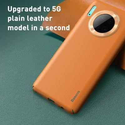 Baseus Alloy Faux Leather Hard Back Cover Case for Huawei Mate 30  