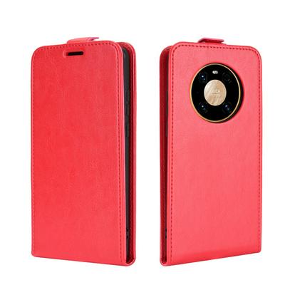 R64 Pattern Single Folded Edge Vertical Flip Folio Scratch Resistant PU Leather Wallet Phone Case for HUAWEI Mate 40 Pro / Mate 40 Pro+
