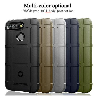Rugged Shield Frosted Four Corners Airbag Design Non-Slip Soft TPU Back Cover Case for Huawei Honor View 20 / Honor V20