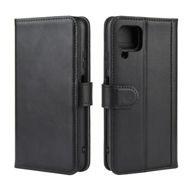 Litchi Pattern Shockproof Genuine Leather + Soft TPU Card Slots with Magnetic Buckle and Stand Wallet Case for Huawei P40 Lite / Nova 6 SE / Nova 7i