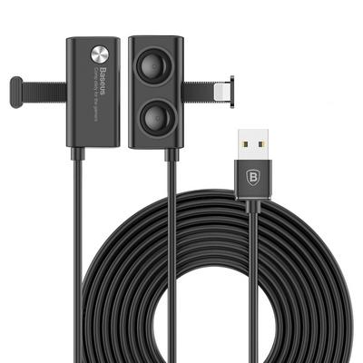 Baseus USB Charger Cable Mobile Game Cable Apple 8 Pin 2.4A Fast Charging Cable for iPhone XR Xs Mobile Phone Cables 1M 2M 3M