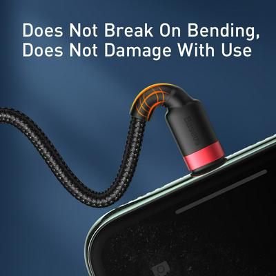 Baseus Cafule 1.2m 18W USB + Type-C 2 in 1 PD Fast Charging Cable for Apple Android Devices