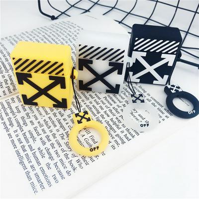 Cross Arrow Airpods Case Keychain AirPod Earbud Charging Bluetooth Earphone Protective Hard Cover Case 