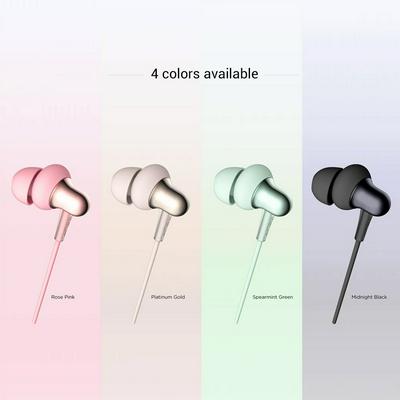 1 MORE E1025 Stylish Dual-dynamic Driver In-Ear Earbuds Comfortable Lightweight Earphones with 4 Fashion Colors Noise Isolation