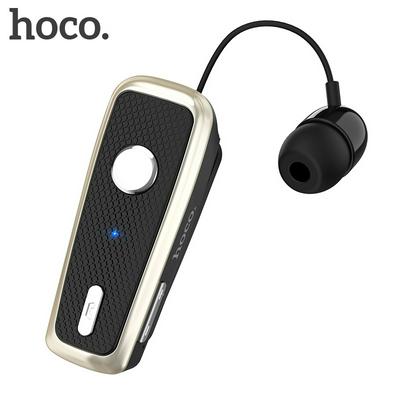 HOCO auricular Bluetooth inalámbrico V5.0 negocios auriculares con Clip en la oreja de manos libres auriculares para teléfono móvil Android iOS