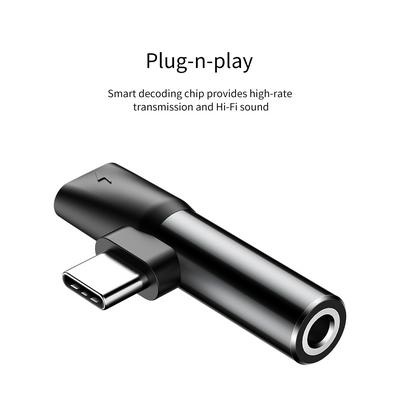 Baseus L41 USB Type-C to 3.5mm Jack Adapter + Type-C OTG Charging Connector Jack 3.5mm Earphone Extension